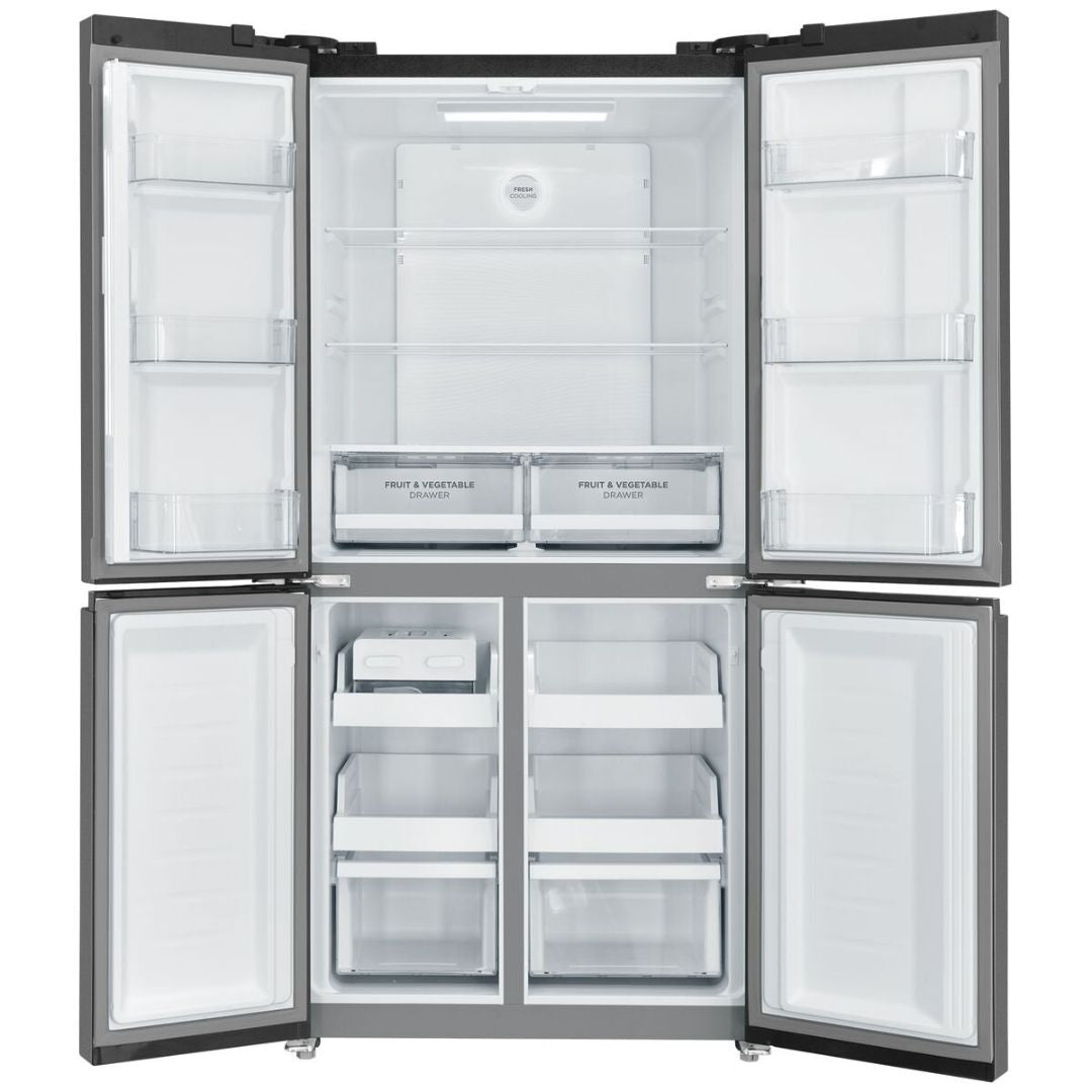 Westinghouse 496L Matte Black French Door Refrigerator WQE4900BA -  Factory Seconds