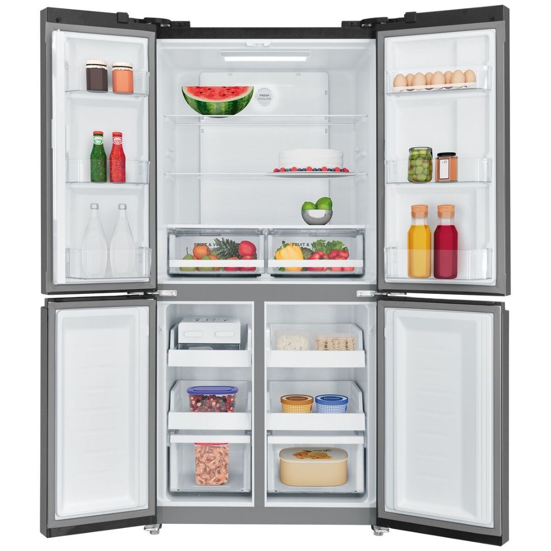 Westinghouse 496L Matte Black French Door Refrigerator WQE4900BA -  Factory Seconds