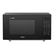 Whirlpool 30L Flatbed Black Inverter Microwave MWP301IFBA