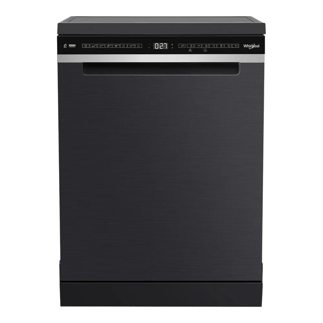 Whirlpool Freestanding Black Dishwasher WDFS3R4NBSAU