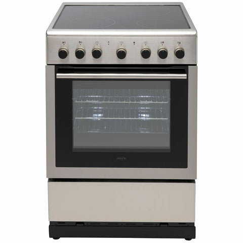 Euro 60cm Stainless Steel All Electric Freestanding Oven EV600EESX