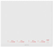 Smeg 60cm Induction Cooktop White SAI60MW - Factory Seconds