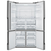 Westinghouse 564L Silver Quad Door Fridge WQE5660SA - Factory Seconds