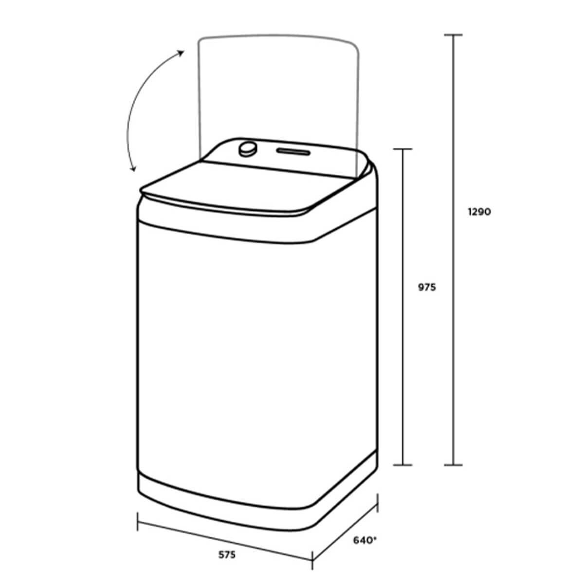 Westinghouse 6kg EasyCare Top Load Washing Machine WWT6084J5WA - Factory Seconds