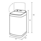 Westinghouse 6kg EasyCare Top Load Washing Machine WWT6084J5WA - Factory Seconds