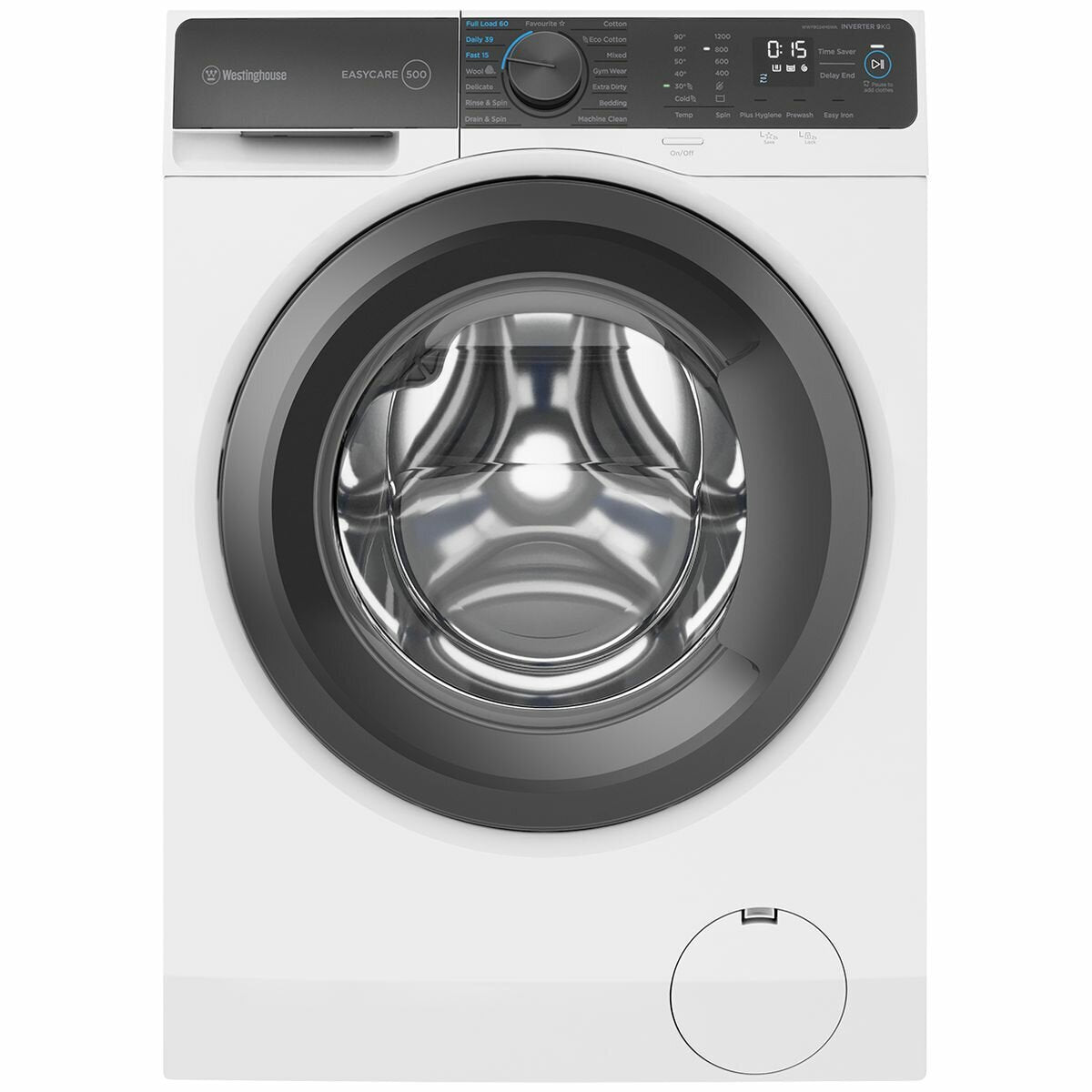Westinghouse 9kg Front Load Washing Machine WWF9024M5WA - Factory Seconds