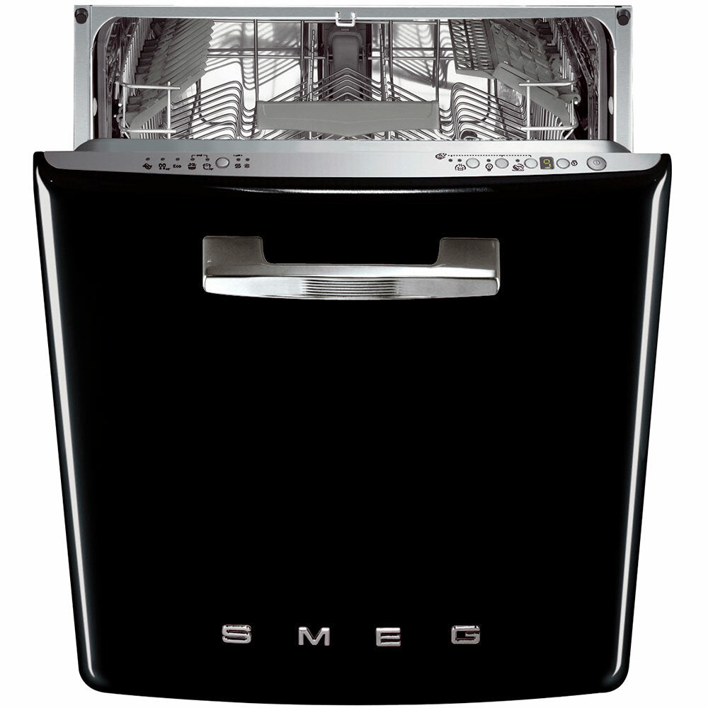 Smeg Black 50's Retro Dishwasher DWIFABNE2 - Factory Seconds Discount