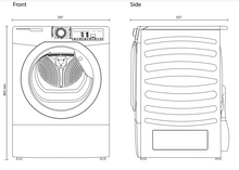 Load image into Gallery viewer, Artusi 7kg Front Load Washing Machine AWM1712W - Carton Damage Discount
