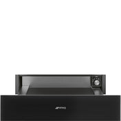Smeg Black Linea Warming Drawer CPRA115N- Factory Seconds Discount