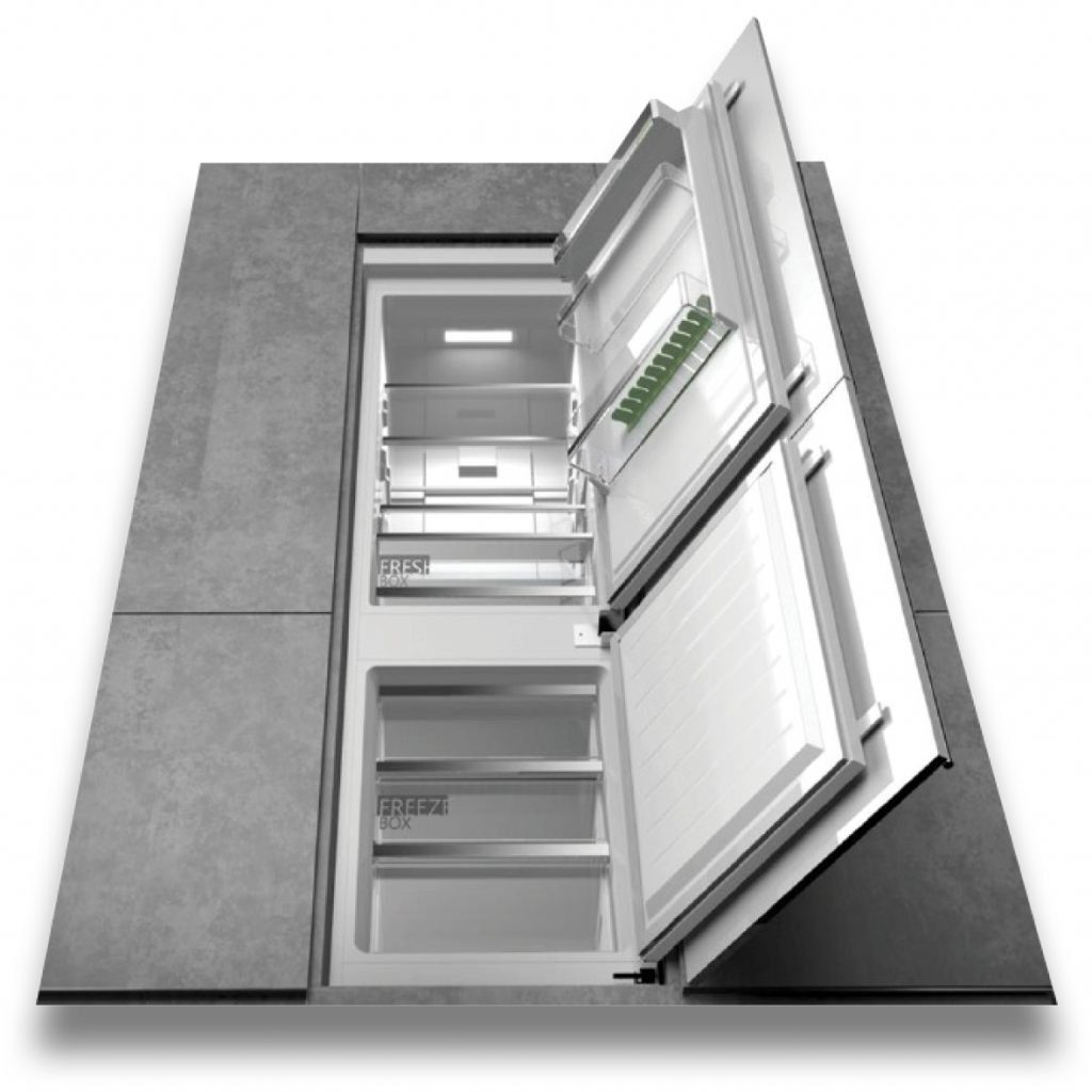 Kleenmaid Integrated Top Mount Refrigerator with Bottom Mount Freezer CRZ25511