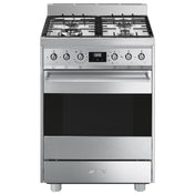 Smeg 60cm Stainless Steel Freestanding Oven CS6GMXA - Factory Seconds Discount