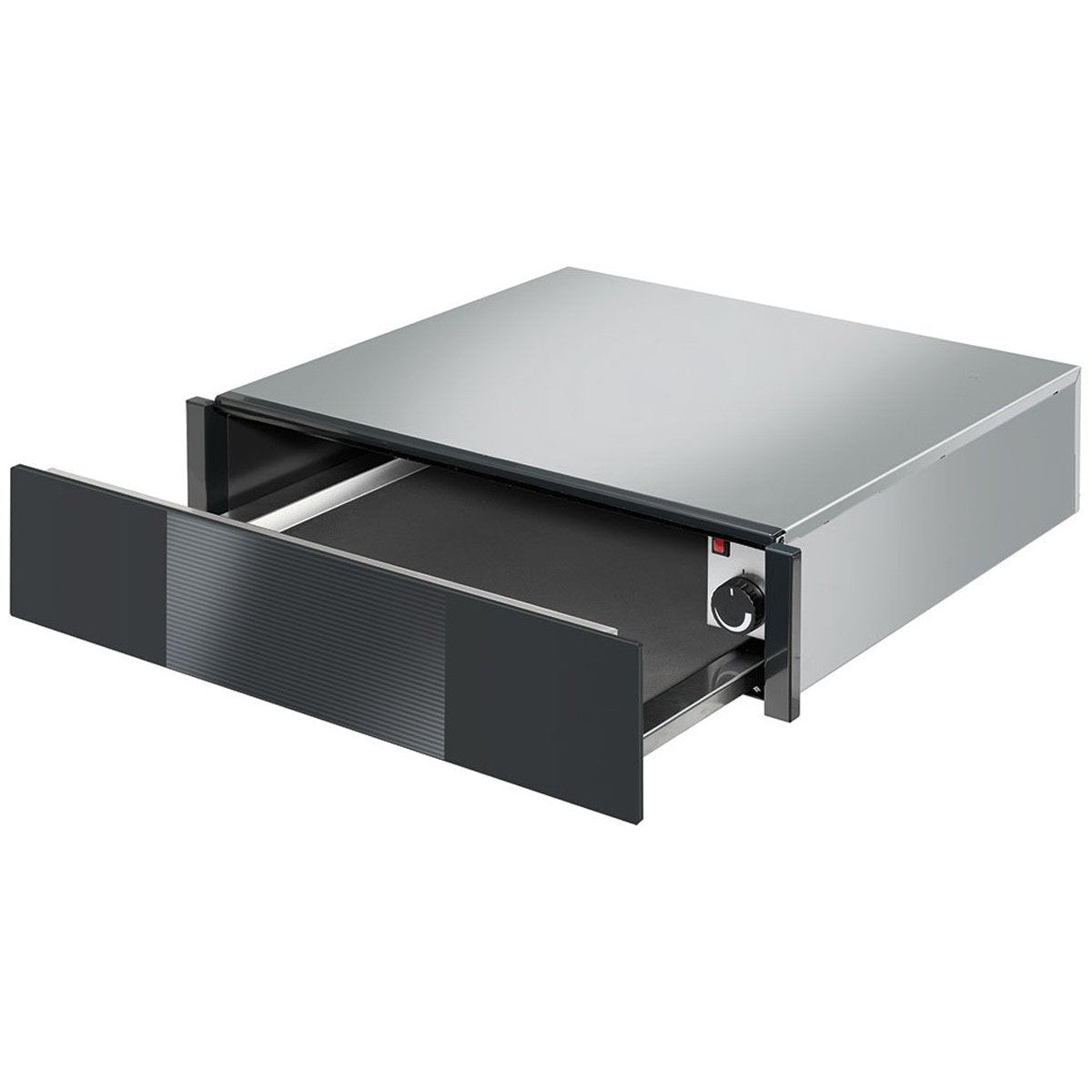 Smeg Black Linea Warmer Drawer CTP1015N - Factory Seconds Discount