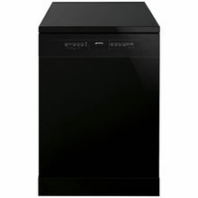 Load image into Gallery viewer, Smeg Black Freestanding Dishwasher DWA6214B - Factory Seconds Discount
