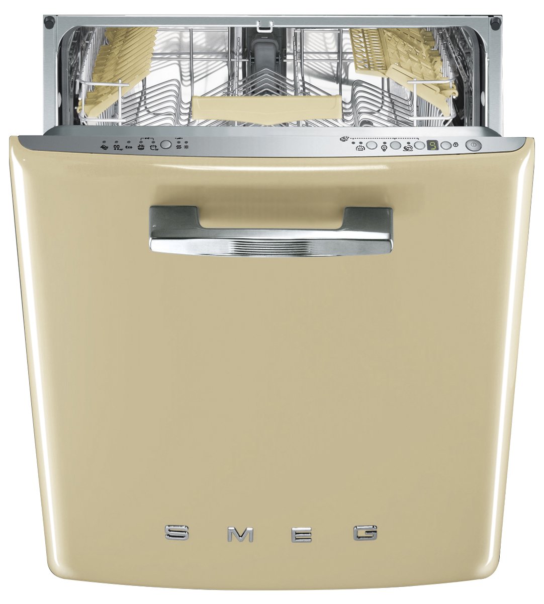 Smeg Cream Retro Dishwasher DWIFABP-1  - Factory Seconds Discount