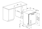 Smeg Fully Integrated Dishwasher DWAFI6314-2  - Factory Seconds Discount