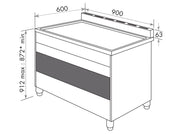 Smeg 90cm Stainless Steel Freestanding Oven CS9GMXHA - Ex-Demo Discount