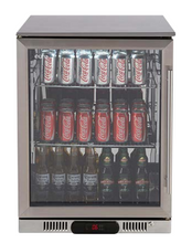 Load image into Gallery viewer, Euro 138L Single Glass Door  Beverage Cooler/ Bar Fridge EA60WFSX2L
