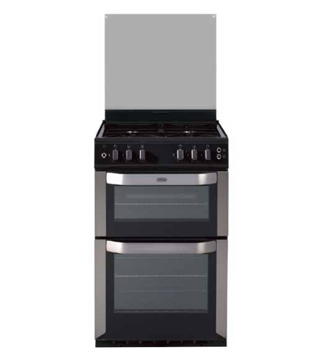 Belling 54cm Stainless Steel Gas Freestanding Oven FSG54TCF SNG- Clearance