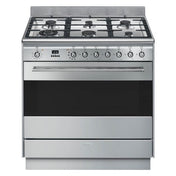 Smeg  90cm Stainless Steel Freestanding Pyrolytic Oven FSP9610X- Ex Demo Discount