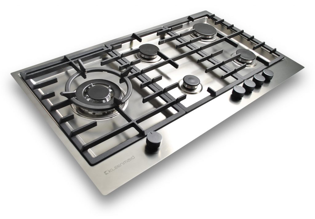 Kleenmaid  90cm Stainless Steel Flush Mount Gas Cooktop GCT9030
