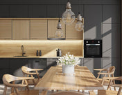 Kleenmaid  60cm Black Multifunction Oven OMF6030K - Ex Display Discount