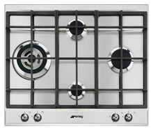 Load image into Gallery viewer, Smeg Stainless Steel 60cm Gas Cooktop PA361XGH - Factory Seconds Discount
