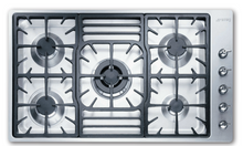 Load image into Gallery viewer, Smeg 90cm Flush mount Gas Cooktop PGA95F3 - Factory Seconds Discount
