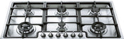 Smeg 90cm Stainless Steel Gas Cooktop PGA96