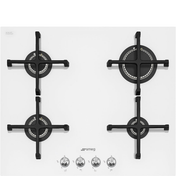 Smeg 60cm Linea White Gas Cooktop PV164CB2AU- Factory Seconds Discount