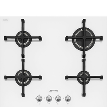 Load image into Gallery viewer, Smeg 60cm Linea White Gas Cooktop PV164CB2AU- Factory Seconds Discount
