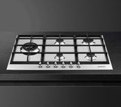 Smeg 70cm Gas Cooktop PX175LAU- Factory Seconds Discount