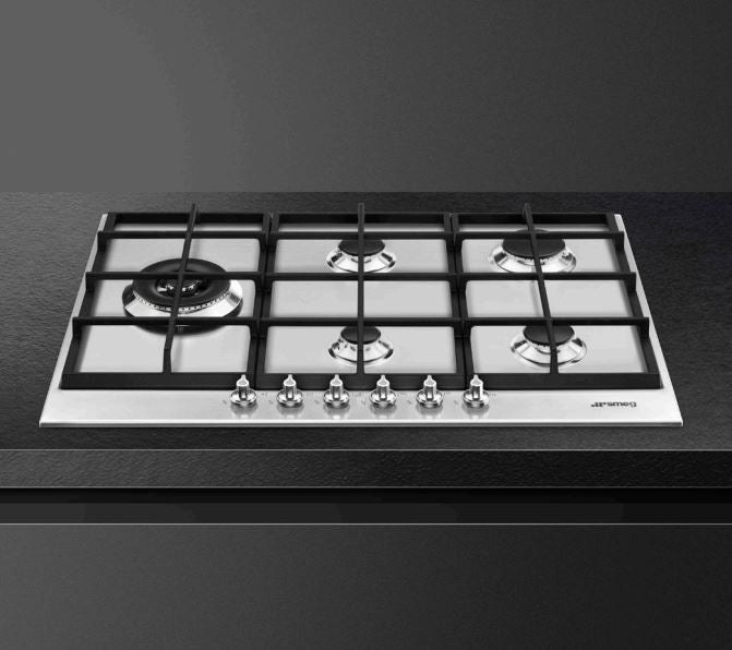 Smeg 70cm Gas Cooktop PX175LAU- Factory Seconds Discount