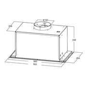 Kleenmaid 90cm Undermount Rangehood RHUC92