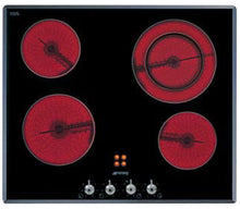 Load image into Gallery viewer, Smeg 60cm Ceramic Cooktop SA661X2 - Factory Seconds Discount
