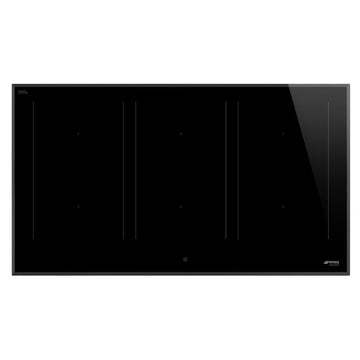 Smeg Black 90cm Induction Cooktop SAI3964B