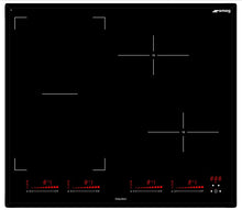 Load image into Gallery viewer, Smeg 60cm Black Induction Cooktop SAI64 - Ex Display Discount
