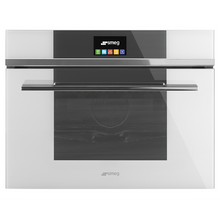 Load image into Gallery viewer, Smeg 60cm White Linea Compact Combi-Steam Oven SFA4104VCB - Factory Seconds Discount
