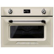 Smeg Victoria Cream Built In Microwave Oven SFA4920MCP- Clearance