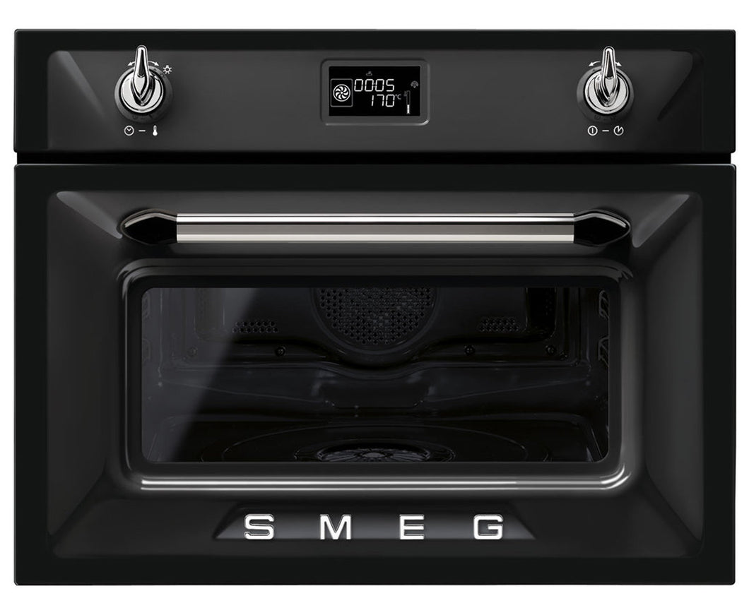 Smeg Victoria Black Combi Steam Oven SFA4920VCN- Factory Seconds Discount