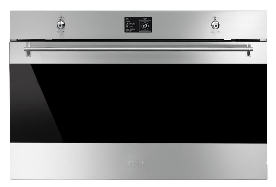 Smeg  90cm Stainless Steel Oven SFP9395X1 - Factory Seconds Discount