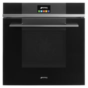 Smeg 60cm Black Linea Oven SFPA6104TVN - Factory Seconds Discount
