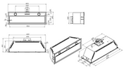 Smeg 90cm Undermount Rangehood SHU900XHN- Factory Seconds