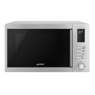 Smeg 34L Freestanding Microwave Oven with Grill SA34MX