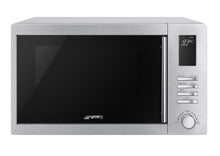 Load image into Gallery viewer, Smeg 34L Freestanding Microwave Oven SA34MX
