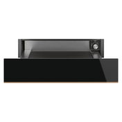 Smeg Black Dolce Stil Novo Warming Drawer CPR615NR - Factory Seconds Discount
