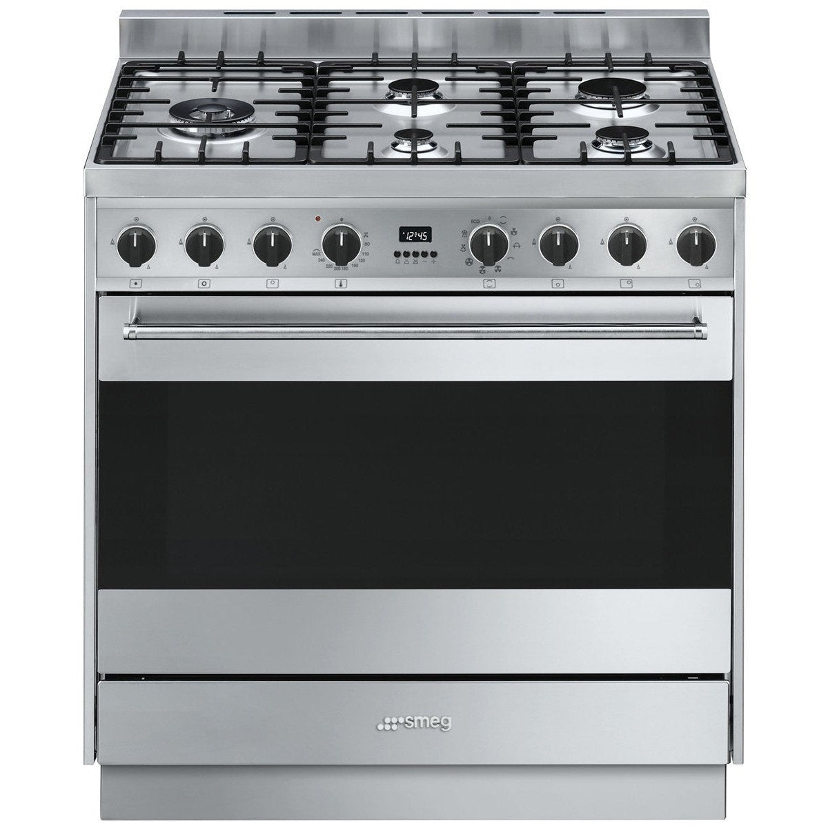 Smeg 90cm Stainless Steel Freestanding Oven CS95GMXNA - Factory Seconds Discount