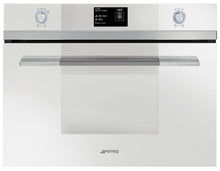 Load image into Gallery viewer, Smeg 60cm White Linear Compact Combi-Steam Oven SFA4130VCB - Factory Seconds Discount
