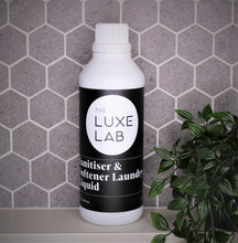 Load image into Gallery viewer, The Luxe Lab Sanitiser &amp; Softener Laundry Liquid 1lt
