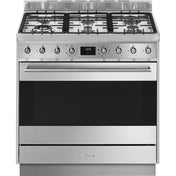 Smeg 90cm Stainless Steel Freestanding Oven CS9GMXHA - Ex-Demo Discount