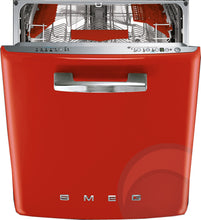 Load image into Gallery viewer, Smeg Red Retro Dishwasher DWIFABR - Factory Seconds Discount
